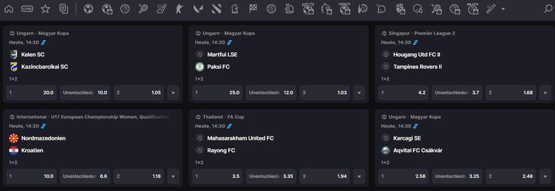 Sportwetten im Winhero Casino – Live-Wetten und Quoten im Überblick